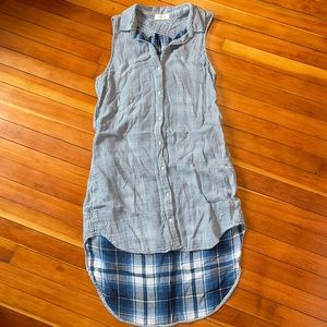 Bella Dahl Striped Button-up Dress
